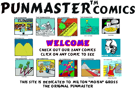 Punmaster™ Comics